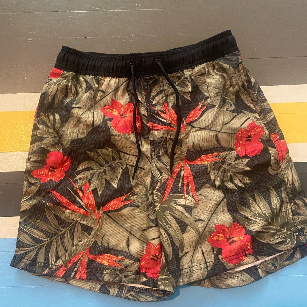 Burnside swimming trunks. New